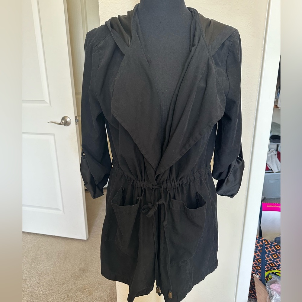 black utility jacket